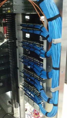Clean, professional wiring job